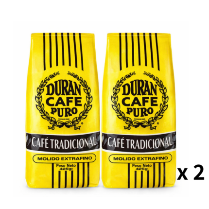 Café Durán Tradicional Extrafino (425g*2)